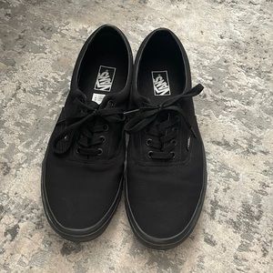Men’s Vans Authentic All Black Shoes